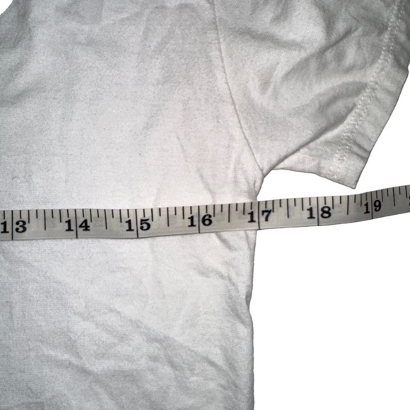 Adriano Goldschmied V-Neck Short Sleeve White Tee XS - Picture 4 of 6